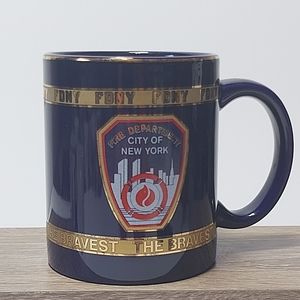 FDNY "the bravest 12oz coffee mug
